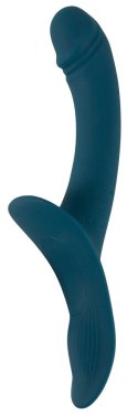 You2Toys Your Strap-On RC Vibrator Blue - Zestaw z uprzężą i pilotem