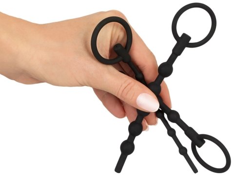 You2Toys Zestaw 3 ekspanderow silikonowych z kulkami, rożne rozmiary