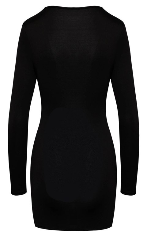 Cottelli PARTY Sukienka Damska Czarna S Wycięcia Dżety Stretch