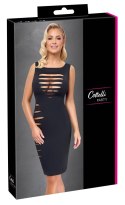 Cottelli PARTY sukienka z wycięciami czarna rozmiar S