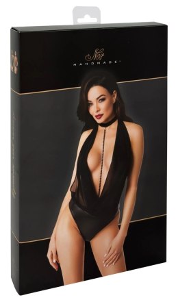 Noir Orgia Exclusive Body czarne XL z odpinanym naszyjnikiem