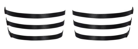 Cottelli Accessoires Pas do Pończoch L/XL, Potrojne Paski, Regulowany