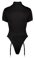 Cottelli Costumes Body Policyjne z Paskami Do Pończoch M Czarny