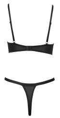 Cottelli Lingerie komplet koronkowy 2-częściowy 75B/S czarny
