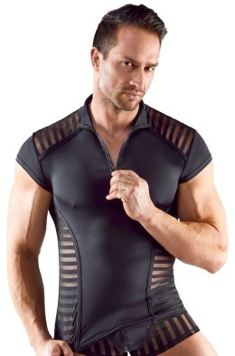 Svenjoyment Koszulka Męska Czarna 2XL z Kołnierzykiem i Zamkiem