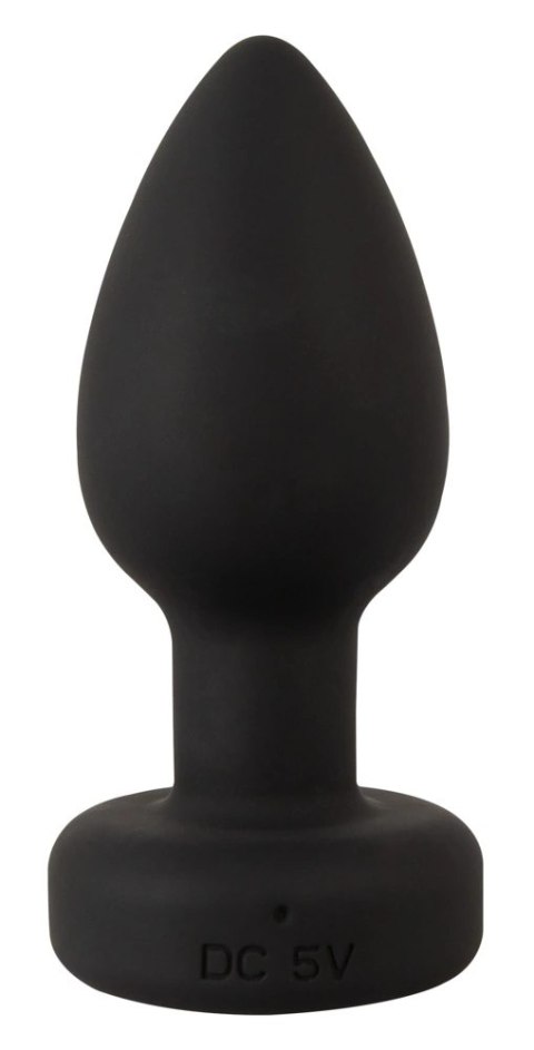 ANOS RC Flashing Plug silikonowy z pilotem, LED, 9 cm, czarny