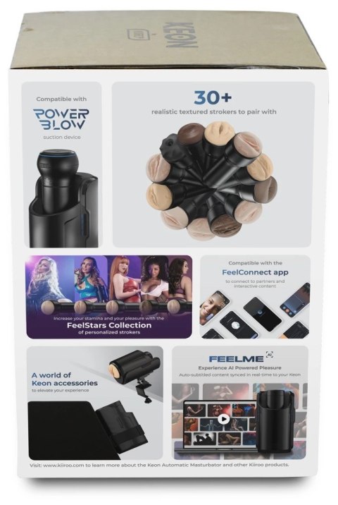 Kiiroo Keon WiFi - interaktywna maszyna intymna z łącznością bezprzewodową