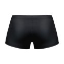 Male Power Snap Off Short S Czarne - Szorty męskie z odpinanym panelem