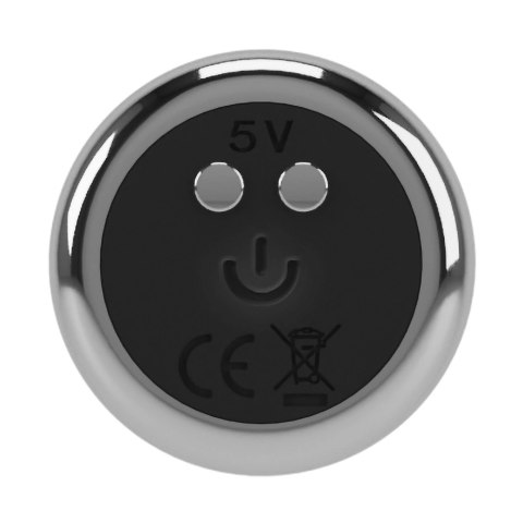 Rebel Metal Milking Stick - stalowy stymulator masażu prostaty, 10 trybow