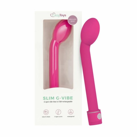 Vibe Collection Vibe G-Spot - Model Akumulatorowy, Rożowy ABS