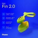 Dame Fin 2.0 - Wibrujący model na palec, ładowanie USB, wodoodporny