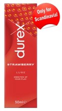Durex Strawberry Lubrykant na bazie wody 50 ml - zapach truskawkowy