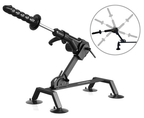 Fetish Fantasy Body Dock Pro - System pchający z pilotem, czarny