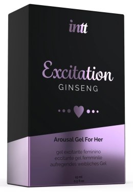Intt Excitation Ginseng Gel 15ml - żel z żeń-szeniem dla kobiet