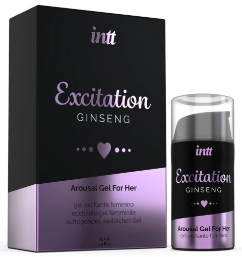 Intt Excitation Ginseng Gel 15ml - żel z żeń-szeniem dla kobiet