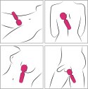 Jimmyjane Exona Body Wand - bezprzewodowa rożdżka masująca, silikonowa