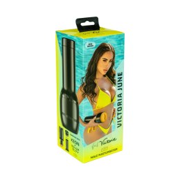 Kiiroo Feel Victoria June Black - Model anatomiczny z teksturą wewnętrzną