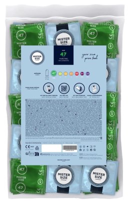 Mister Size 47 mm 100 szt. - precyzyjnie dopasowane, cienkie prezerwatywy