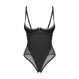 Obsessive Stelisa Body z odkrytymi plecami, czarne S/M