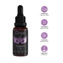 Orgie Orgasmic Bunny - pierścień wibrujący 10 trybow + żel stymulujący 15 ml