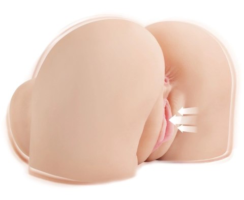 PDX Elite Back That Ass Up Light - maszyna intymna z funkcją ssania