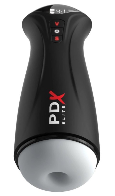 PDX Elite Fap-Gasm Frosted - automatyczna maszyna intymna, 24,5 cm