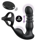 Pipedream Anal Fantasy Elite Slide & Glide Black, system masażu, 19 cm