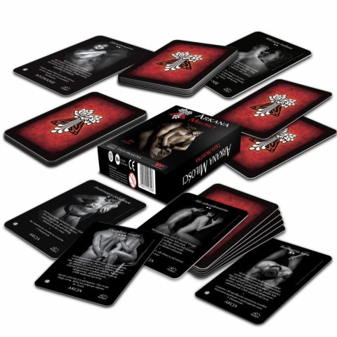 Arkana Miłości Talia Pikantna - Gra Karciana 55 Kart Dla Par 18+