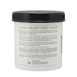 Elbow Grease Light Cream 443 ml Bezzapachowa Formuła o Lekkiej Konsystencji