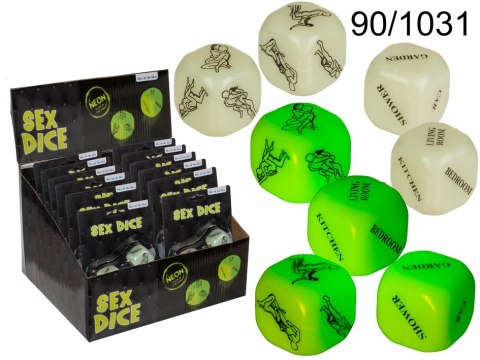 Kheper Games Kości Świecące Kamasutra - Gra dla Par, 2 sztuki