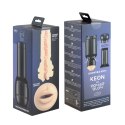 Kiiroo Feel Stroker Mouth - kompatybilny z Keon, model anatomiczny, 542g