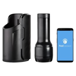 Kiiroo Keon - interaktywna maszyna intymna, automatyczna, czarna