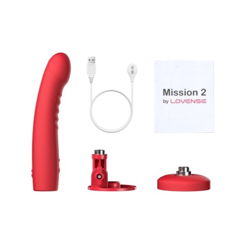 Lovense Mission 2 - Model z przyssawką i technologią Touch-Sense, czarny
