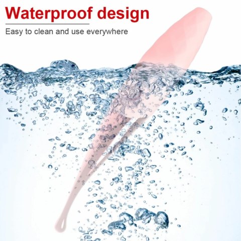 NANA Wibrator Punktowy 36 Trybow Wibracji Rożowo-Złoty Wodoodporny