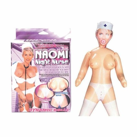 NAOMI Lalka dmuchana model pielęgniarka, 3 systemy otworow, 170 cm