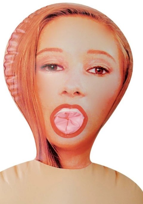 Naughty Housewife Lalka dmuchana z ubraniem PVC, 3 strefy, 18×27 cm