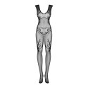 Obsessive Bodystocking F241 Czarny S/M/L Elastyczna Siateczka