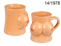 Out of the Blue Kubek Ceramiczny Model Anatomiczny 350ml Beżowy