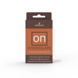 Sensuva ON Chocolate olejek intymny 5 ml smak czekoladowy