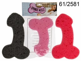 Sponge Willy Gąbka do Mycia Mix Kolorow 19x12x3 cm Prezent