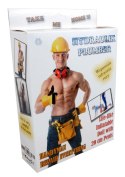 FunnyToys Hydraulik Dmuchana Lalka 165cm z Anatomicznym Elementem 20cm