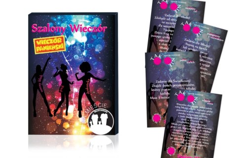 Grajmy Razem Gra Imprezowa Szalony Wieczor Miasto Karty 18+