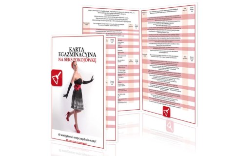 Grajmy Razem Karta Egzaminacyjna Pokojowka 40 Zadań A4 dla Par