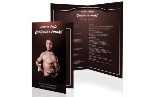 Grajmy Razem Menu We Dwoje - Gra dla Par, Karta Smakow, A4