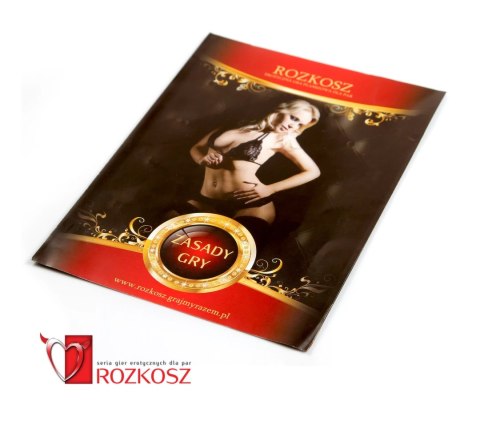 Grajmy Razem Rozkosz Gra Planszowa dla Par z Akcesoriami 31x21cm