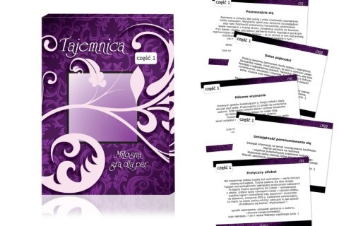 Grajmy Razem Tajemnica Część 1 Gra Karciana dla Par 18+