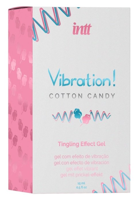 Intt Tingling Effect Gel Cotton Candy żel stymulujący 15 ml