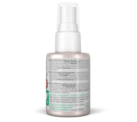 Lovely Lovers AQUA SLIDE Oil Lube żel nawilżający aloes 50ml