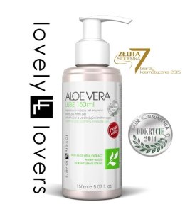 Lovely Lovers Aloe Vera Lube żel nawilżający z aloesem 150ml