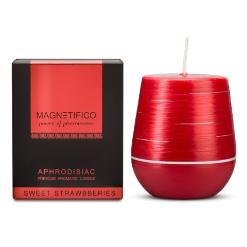 MAGNETIFICO Aphrodisiac Candle Truskawka 36h Świeca Zapachowa EU